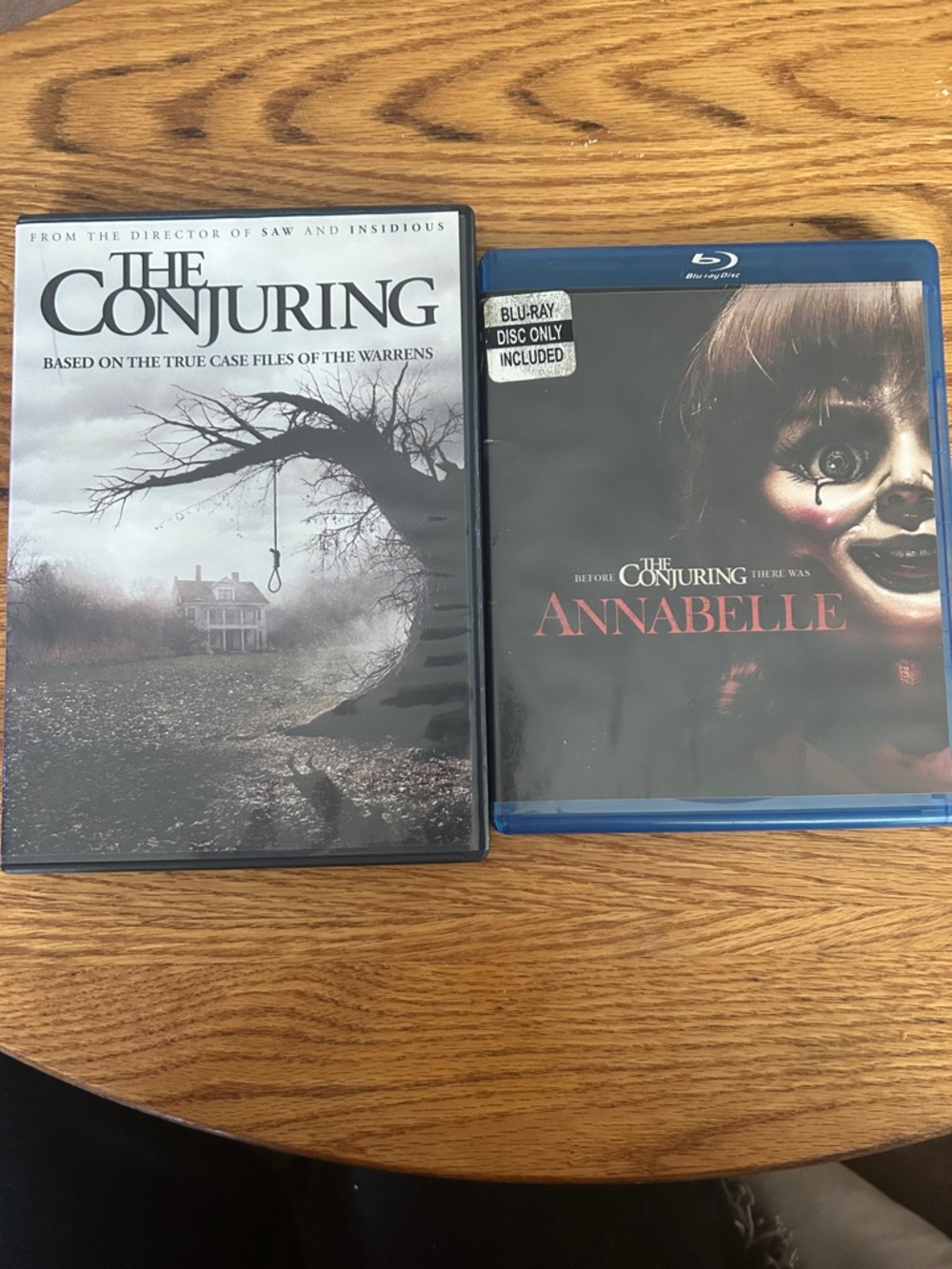 The Conjuring & Annabelle DVD/Blu-ray Set